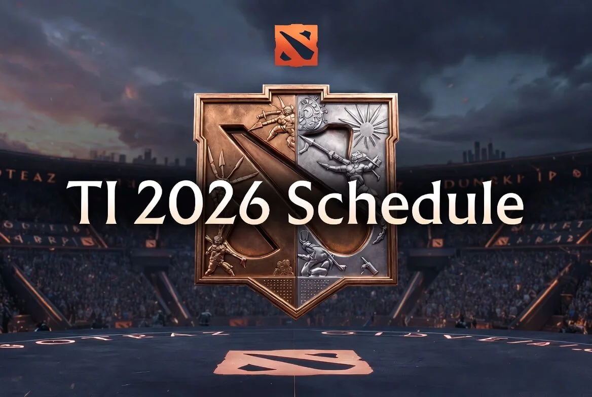 Übersicht der Turnierphasen des Dota-2-Weltfinals 2026